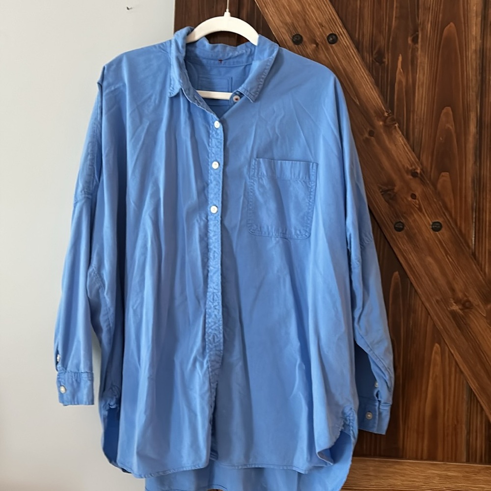 American Eagle long button down